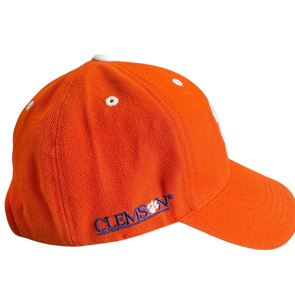 Colosseum Clemson Tigers‎ Hat Youth Orange Paw Logo Strapback Baseball Cap